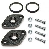 3/4" Grundfos 15/26 Iron Pump Flanges, NPT (Pair)
