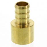 Brass PEX Crimp Female Solder (Hub) Adapter