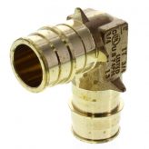 1/2" F1960 x 1/2" F1960 Brass Expansion PEX Elbow (Lead Free)