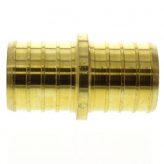 1" PEX x 1" PEX Brass Coupling (Lead Free)