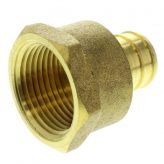 3/4" Female NPT x 5/8" PEX Brass Adapter (Lead Free)