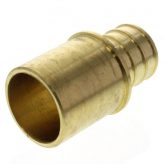 3/4" Male Copper Solder (FTG) x 3/4" PEX Brass Adapter (Lead Free)