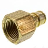 1/2" Female NPT x 1/2" F1960 Brass Expansion PEX Adapter (Lead Free)