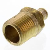 1/2" Male NPT x 1/2" F1960 Brass Expansion PEX Adapter (Lead Free)