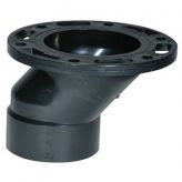 4" x 3" ABS Offset Toilet Flange