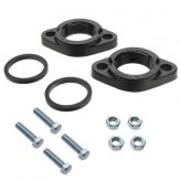 1-1/2" Grundfos 15/26 Iron Pump Flanges, NPT (Pair)
