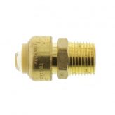 Push-Fit Male NPT Adapters (Straight & Elbows)