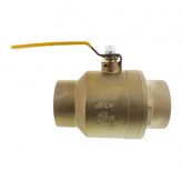 2-1/2" Full Port Solder (Sweat) Ball Valve (Lead Free)