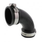 1-1/2" x 1-1/2" Flexible Elbow (Cast Iron, PVC, ABS)