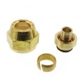 3/8" PEX Compression to R-20 Manifold Adapter (pkg. 2)