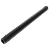1/2" x 10" Black Steel Nipple (Sch 40)
