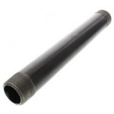 1-1/2" x 11" Black Steel Nipple (Sch 40)