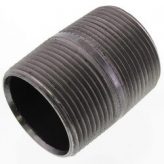 1-1/2" x 2" Black Steel Nipple (Sch 40)