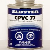 Sluyter Clear CPVC Cement w/ Dauber, 125 ml