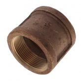 1-1/4" Brass Coupling (Lead Free)