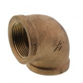 1-1/4" Brass 90 Degree Elbow (Lead Free)