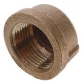 1" Brass Cap (Lead Free)