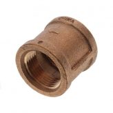 1" Brass Coupling (Lead Free)