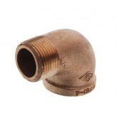 1" Brass Street 90 Degree Elbow (Lead Free)