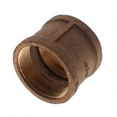 2" Brass Coupling (Lead Free)