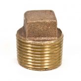 2-1/2" Brass Plug (Lead Free)
