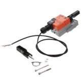 Belimo Non Spring Return Actuator, 24V, 45 in-lb, On-off Floating, LRB24-3