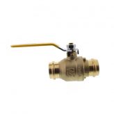 1-1/4" Copper Press Ball Valve (Lead Free)