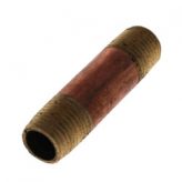 1/4" x 2" Brass Nipple (Lead Free)