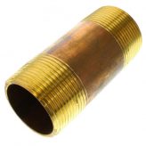 1-1/4" Brass Nipples (Lead Free)