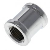 3/8" Chrome Plated Brass Coupling (Lead Free)
