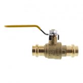1/2" Copper Press Ball Valve (Lead Free)
