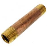 3/4" x 3-1/2" Brass Nipple (Lead Free)