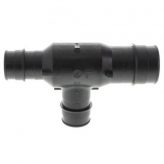 1" F1960 x 3/4" F1960 x 3/4" F1960 Poly Expansion PEX Tee