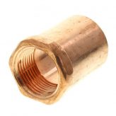 1" Female Copper Solder x 3/4" Female NPT Adapter