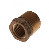 3/8" Male NPT x 1/4" Female NPT Brass Bushing (Lead Free)