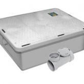 Endura Low Profile 50 lb Capacity, 25 GPM Grease Trap (2" Connection)