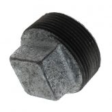 1-1/2" Galvanized Malleable Iron Plug