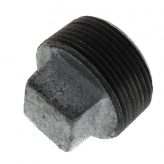 1-1/4" Galvanized Malleable Iron Plug