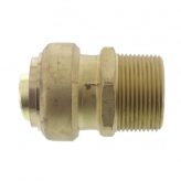1-1/4" Push-Fit x 1-1/4" Male NPT Adapter, Lead Free