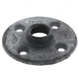 1/2" Galvanized Malleable Iron Floor Flange