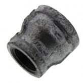 1" X 3/4" Galvanized Malleable Iron Reducing Coupling