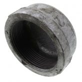 2" Galvanized Malleable Iron Cap