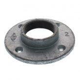 2" Galvanized Malleable Iron Floor Flange