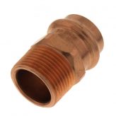1" Copper Press-Fit x 1" Male NPT Adapter