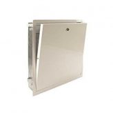 32" White Powder Coated Manifold Cabinet