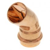 1" Copper Press-Fit Street 45 Elbow