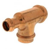 1" x 1/2" x 1" Copper Press-Fit Tee