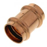1" Copper Press-Fit Coupling w/ Stop