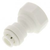 1/4" Female NPT x 1/4" OD Plastic Quick Connect Adapter