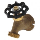 1/2" Female NPT Sillcock w/ Flange, Lead Free